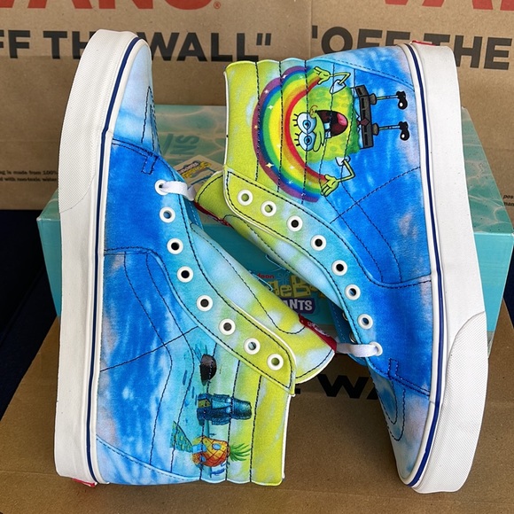 Vans Men’s Sk8-Hi SpongeBob Imagination - Picture 12 of 16